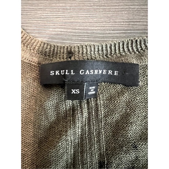 Skull Cashmere Olive Skull Tank - Picture 4 of 5